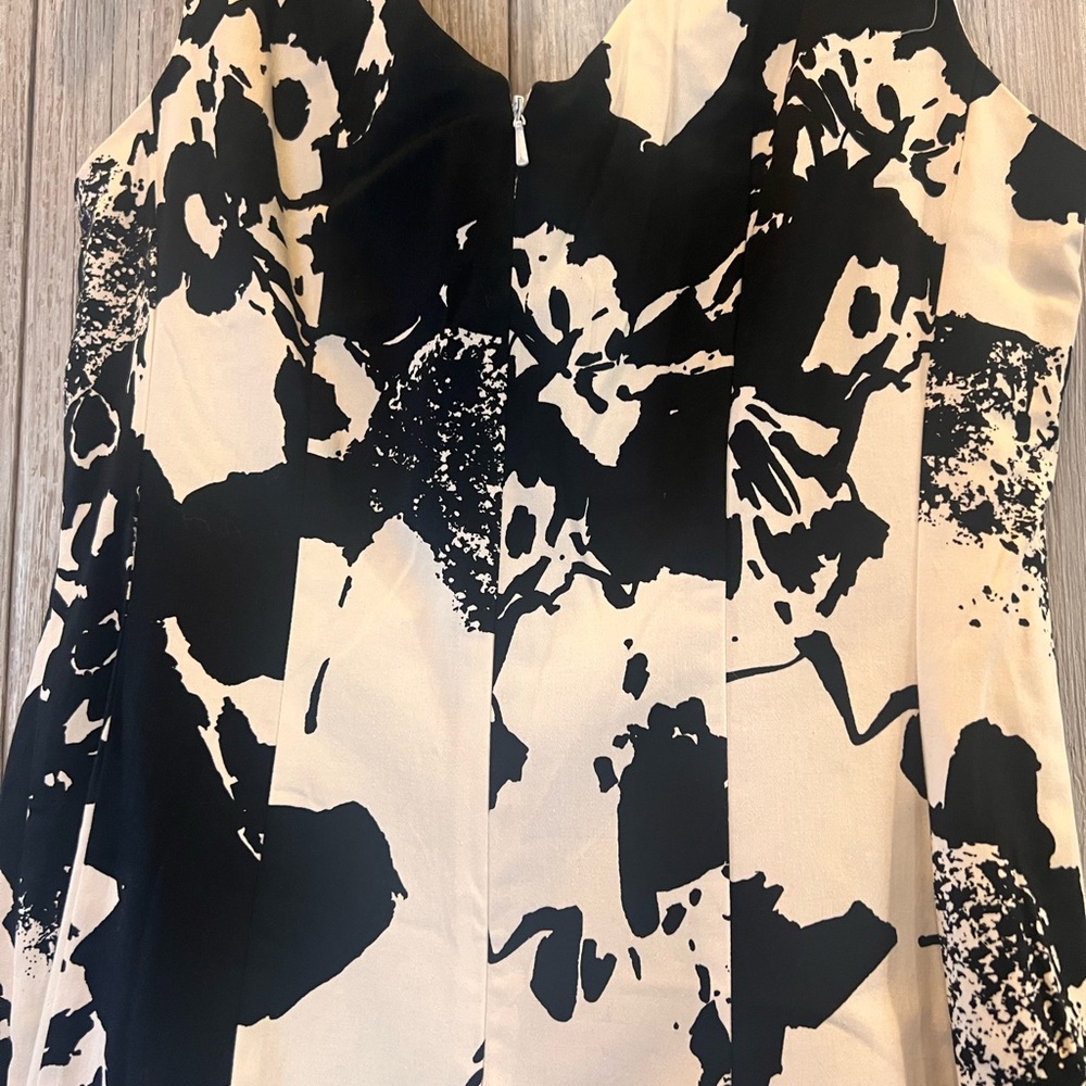 Nine West Black and White Floral Dress - Picture 8 of 8